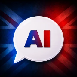 Use of English AI icon